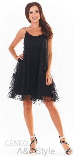 Awama Sukienka Model A356 Black