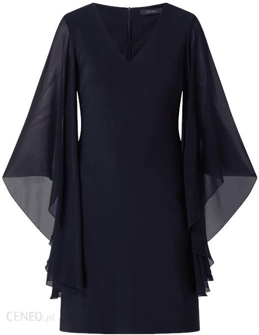 Sukienka koktajlowa z rękawami kimono