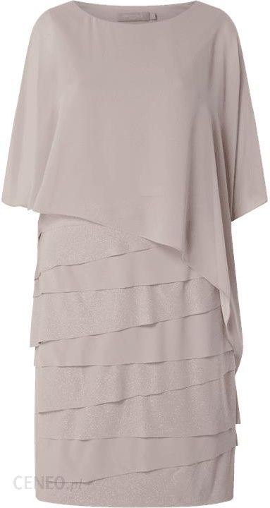 Sukienka koktajlowa ze stopniowaniem