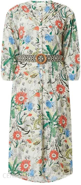 Sukienka koszulowa z wiskozy