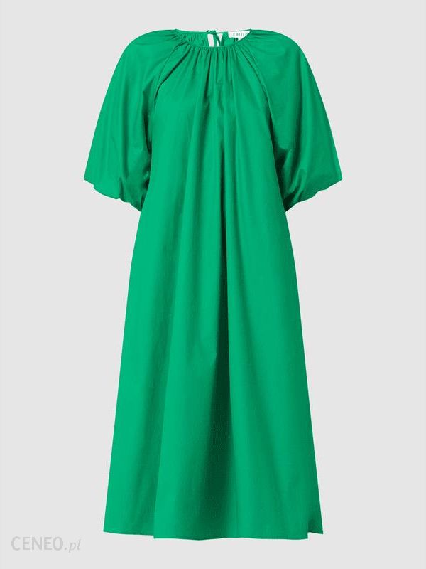 Sukienka midi z bawełny ekologicznej model ‘Fadia’