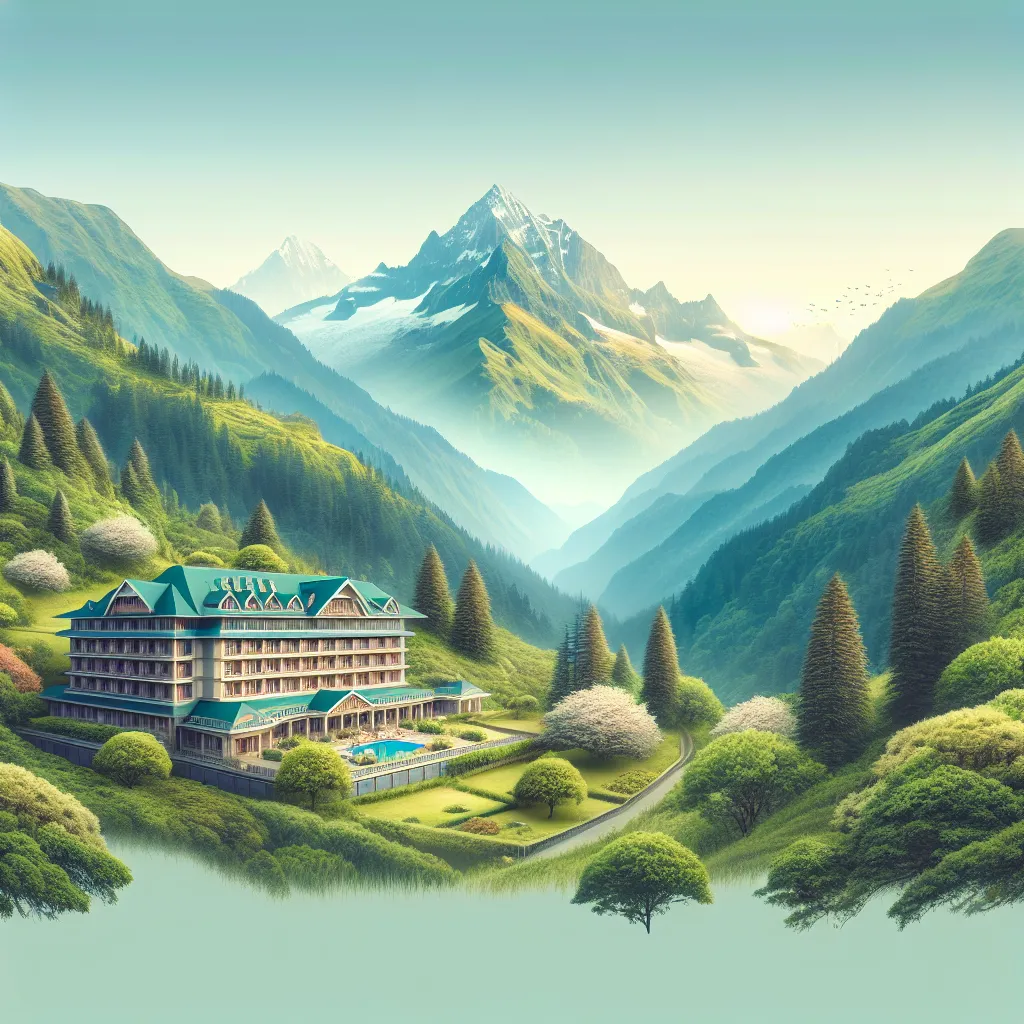 Otoczony górami: wyjątkowy hotel w górach
